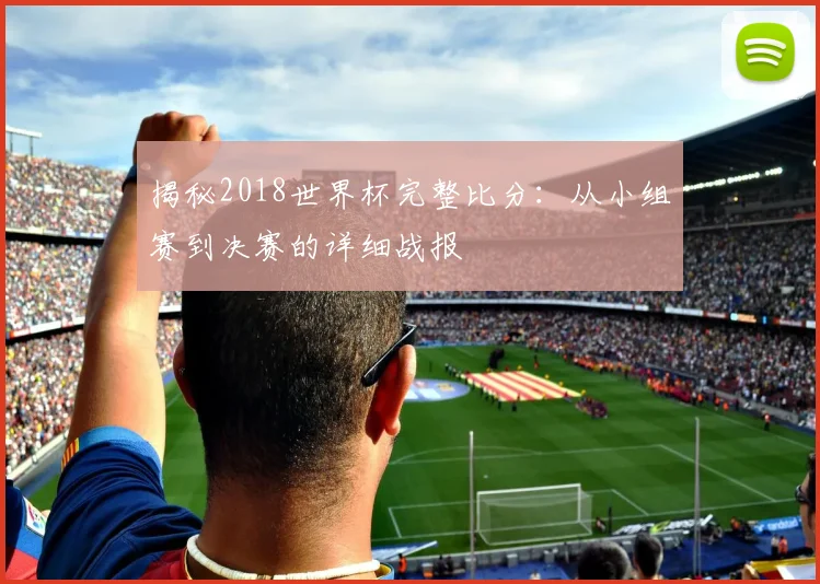 揭秘2018世界杯完整比分：从小组赛到决赛的详细战报